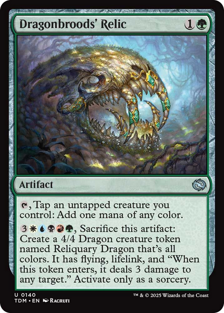Dragonbroods' Relic [Tarkir: Dragonstorm] | Exor Games Summserside
