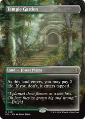 Temple Garden (Borderless) [Lorwyn Eclipsed] | Exor Games Summserside