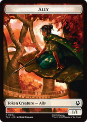 Ally (0004) // Spirit Double-Sided Token [Avatar: The Last Airbender Tokens] | Exor Games Summserside