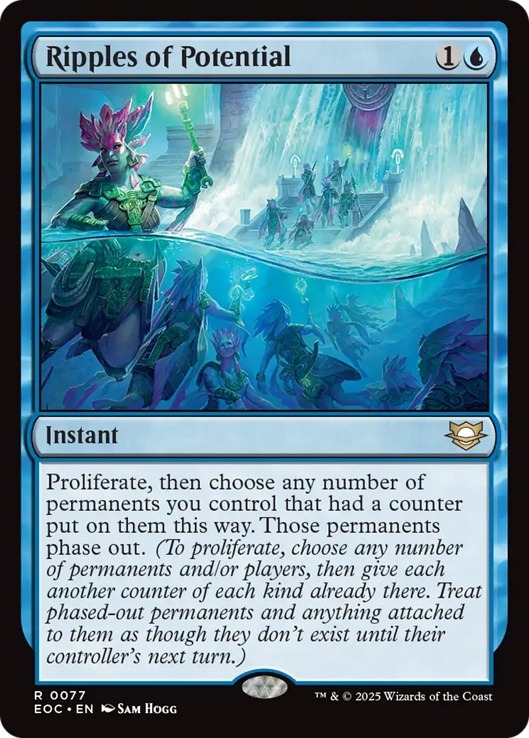 Ripples of Potential [Edge of Eternities Commander] | Exor Games Summserside