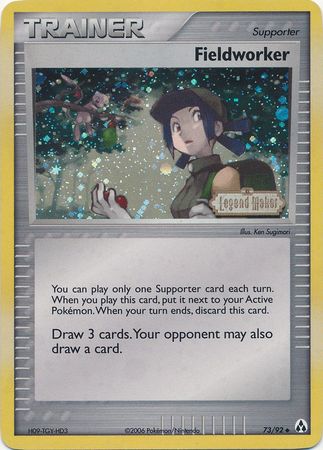 Fieldworker (73/92) (Stamped) [EX: Legend Maker] | Exor Games Summserside