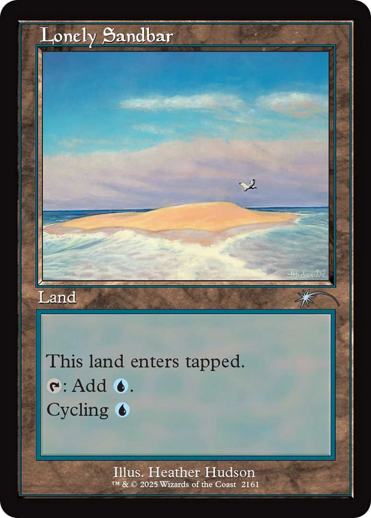 Lonely Sandbar (Retro Frame) [Secret Lair Drop Series] | Exor Games Summserside