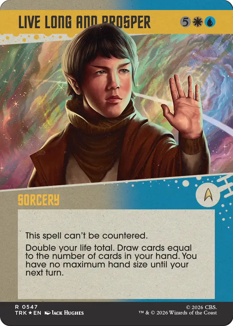 Live Long and Prosper (Showcase) (Surge Foil) [Star Trek] | Exor Games Summserside