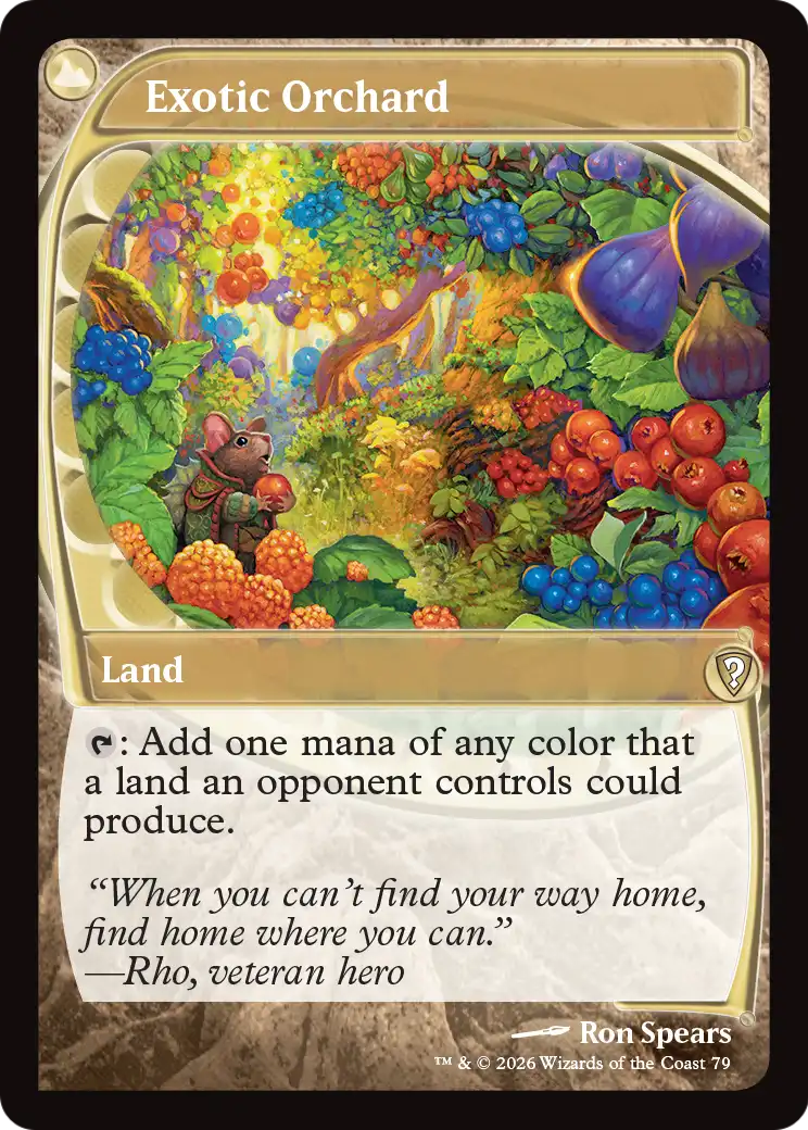 Exotic Orchard (Future Sight) [Mystery Booster: Commander Edition] | Exor Games Summserside