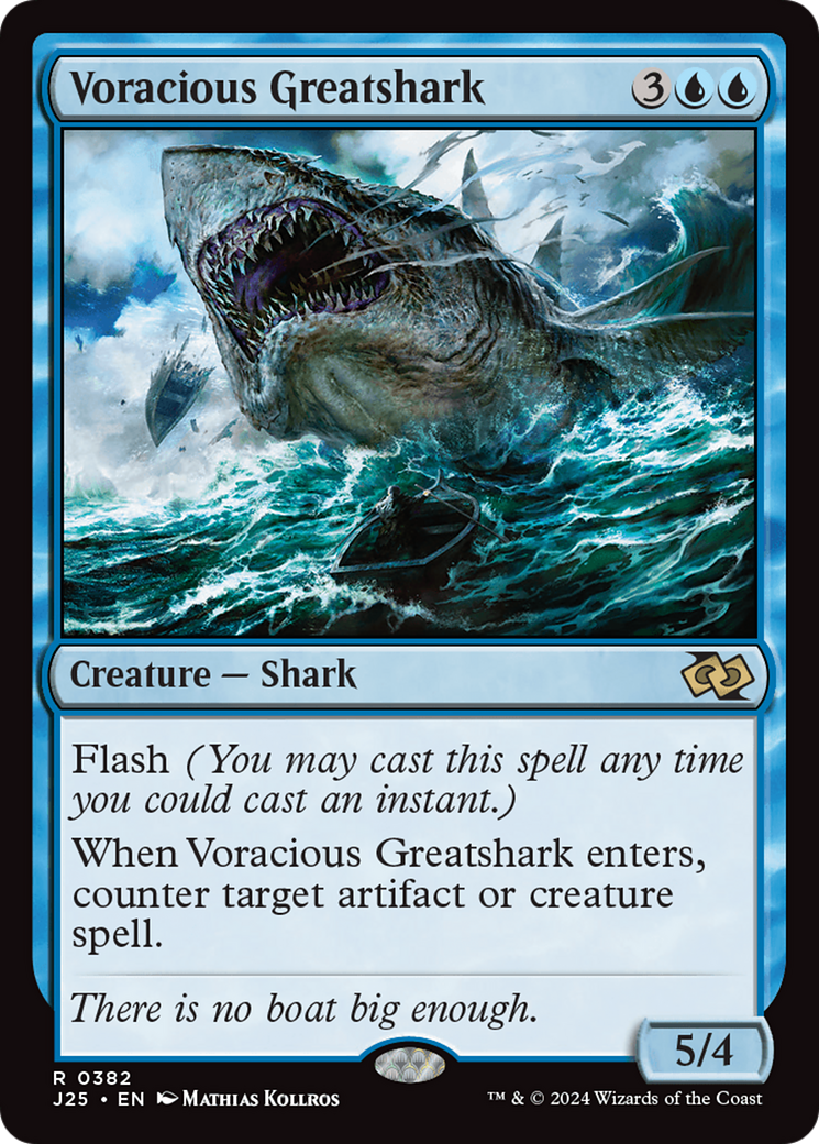 Voracious Greatshark [Foundations Jumpstart] | Exor Games Summserside