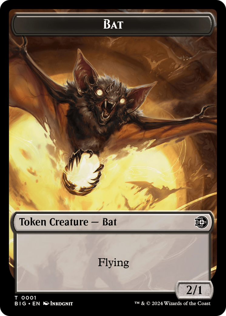 Bat // Plot Double-Sided Token [Outlaws of Thunder Junction: The Big Score Tokens] | Exor Games Summserside