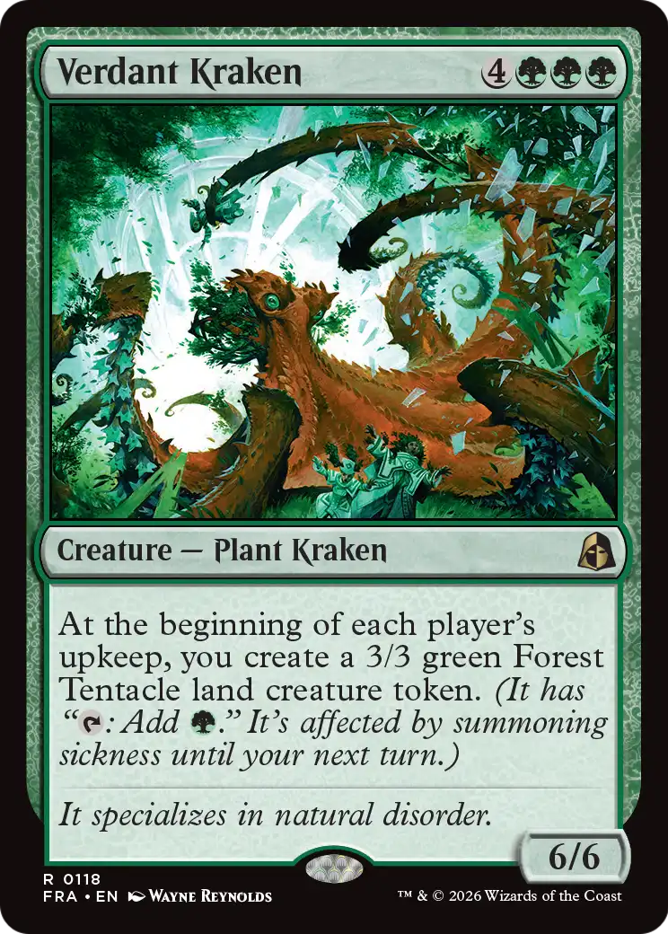 Verdant Kraken [Reality Fracture] | Exor Games Summserside