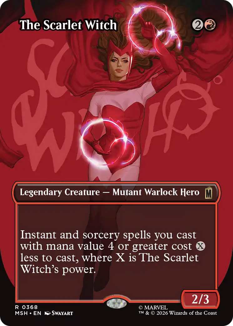 The Scarlet Witch (Borderless) [Marvel Super Heroes] | Exor Games Summserside
