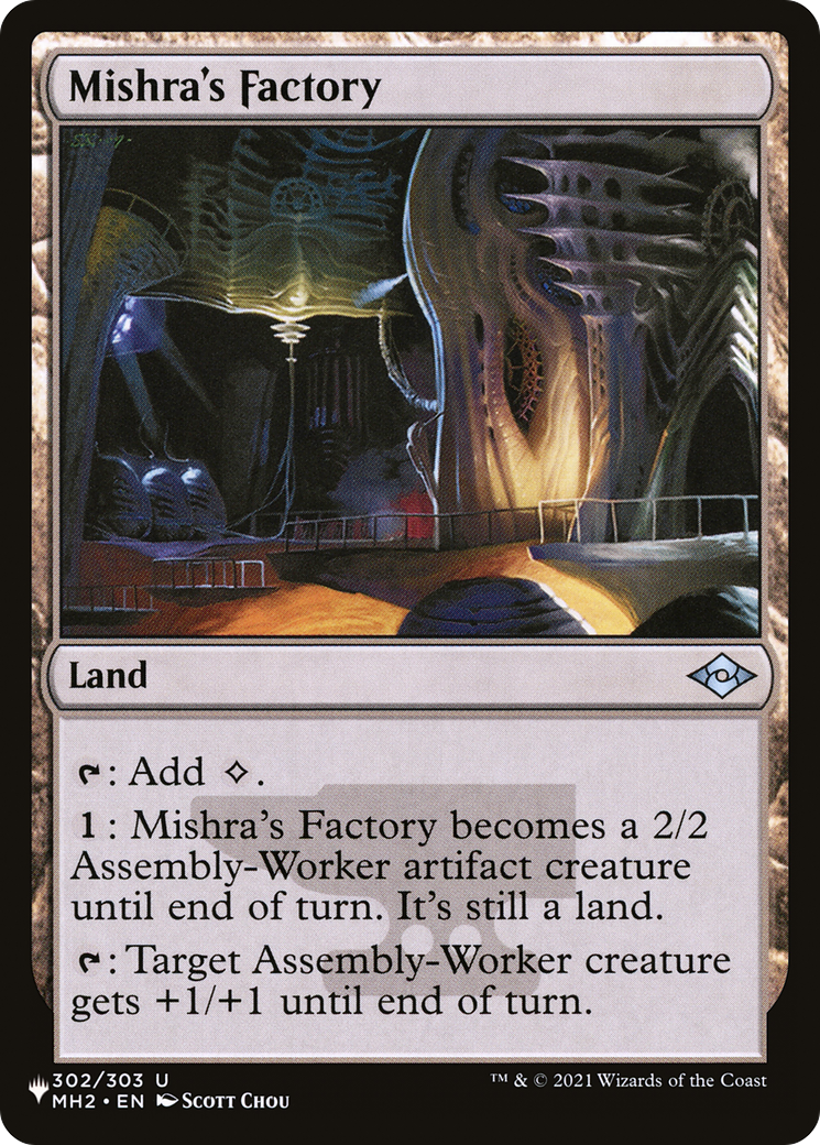 Mishra's Factory [The List] | Exor Games Summserside