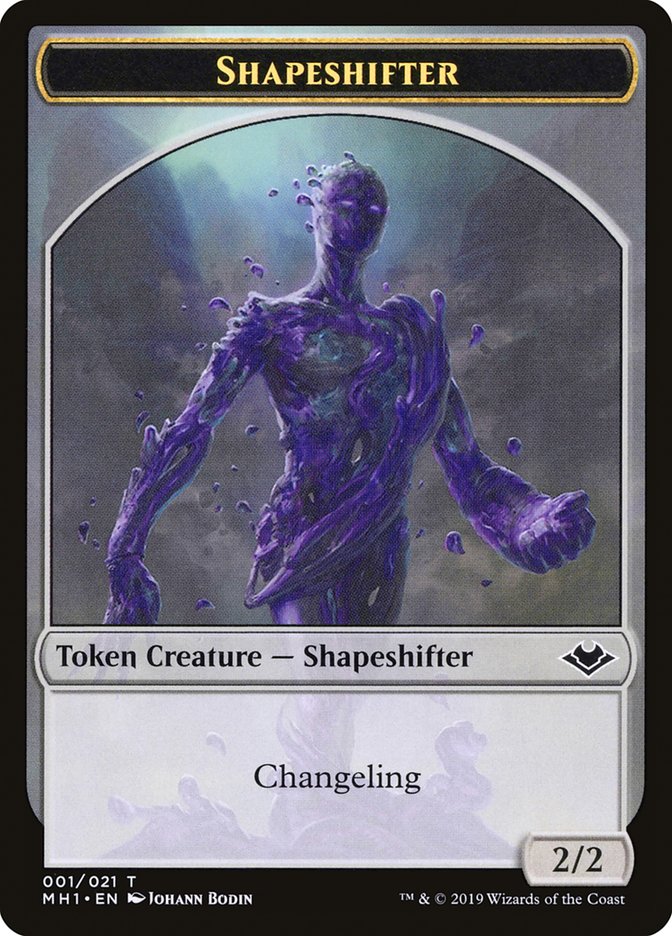 Shapeshifter Token [Modern Horizons Tokens] | Exor Games Summserside