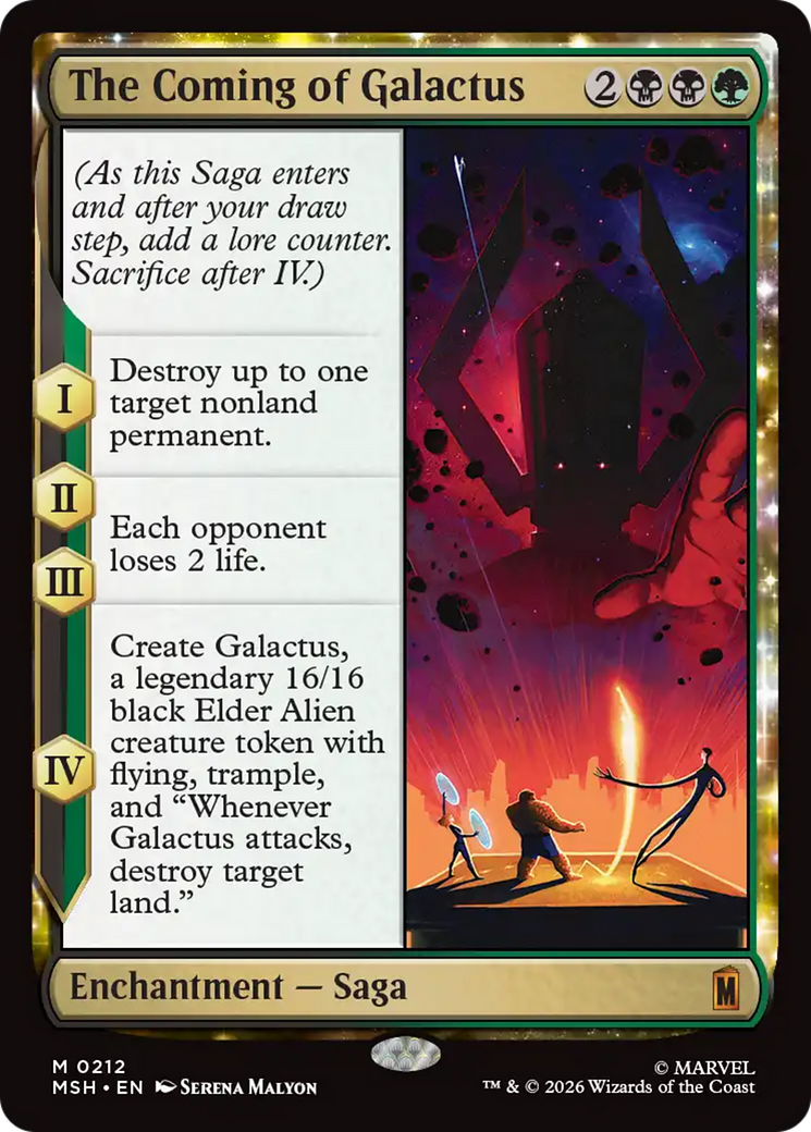 The Coming of Galactus [Marvel Super Heroes] | Exor Games Summserside