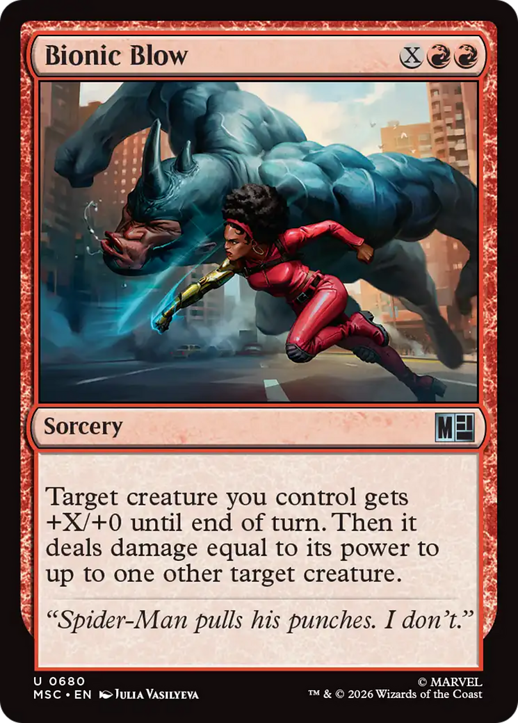 Bionic Blow [Marvel Super Heroes Commander] | Exor Games Summserside