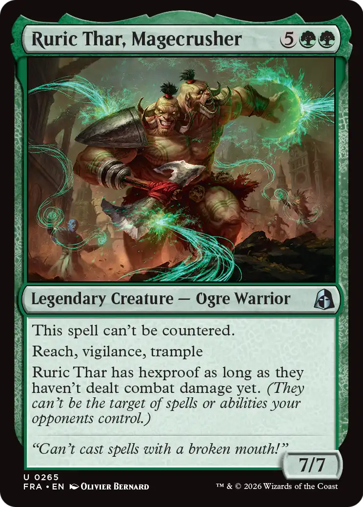 Ruric Thar, Magecrusher [Reality Fracture] | Exor Games Summserside