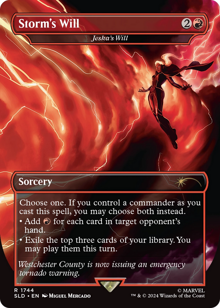 Storm's Will - Jeska's Will [Secret Lair Drop Series] | Exor Games Summserside