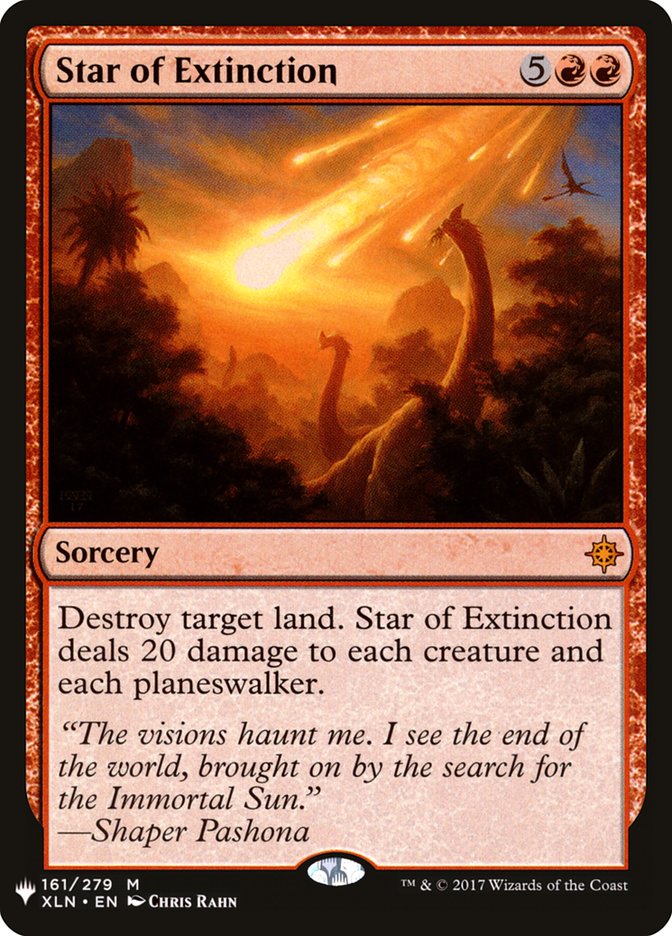 Star of Extinction [Mystery Booster] | Exor Games Summserside