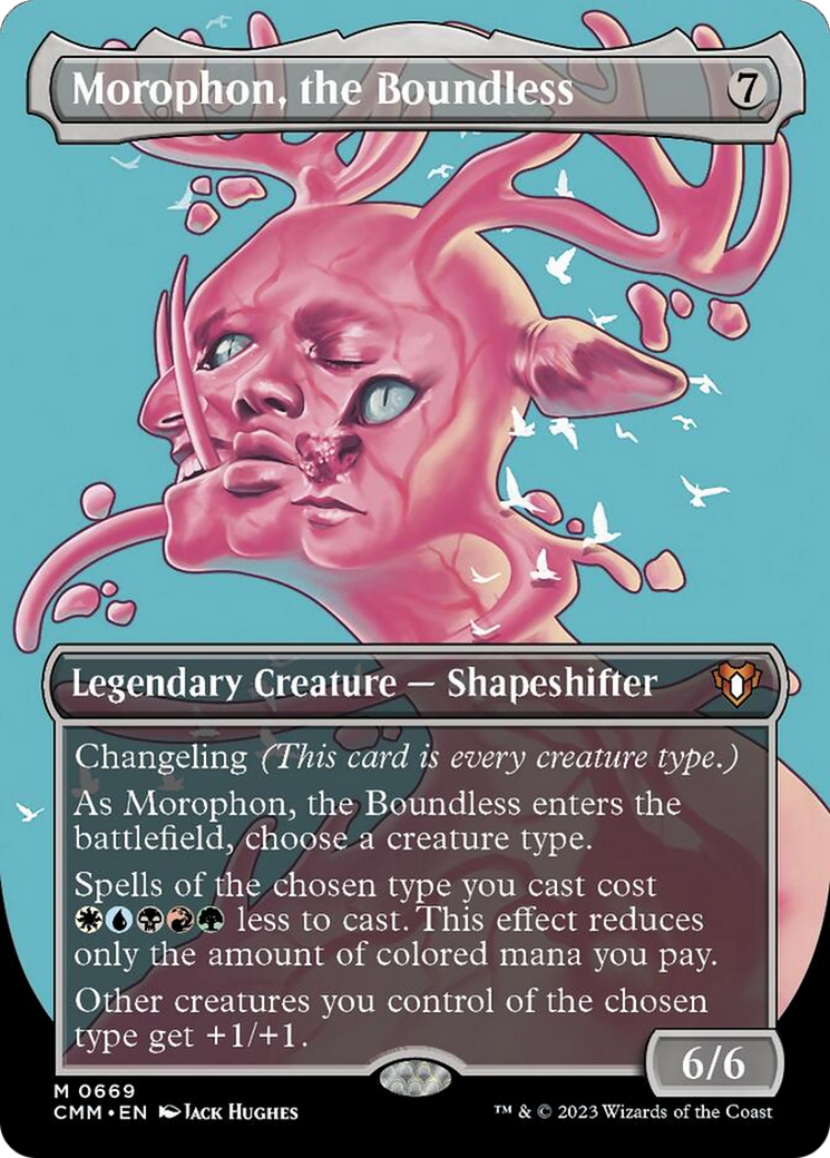 Morophon, the Boundless (Borderless Profile) [Commander Masters] | Exor Games Summserside