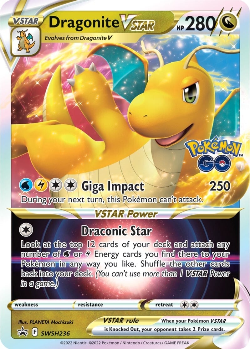 Dragonite VSTAR (SWSH236) [Sword & Shield: Black Star Promos] | Exor Games Summserside