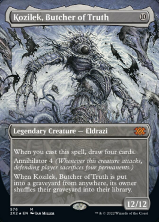 Kozilek, Butcher of Truth (Textured Foil) [Double Masters 2022] | Exor Games Summserside