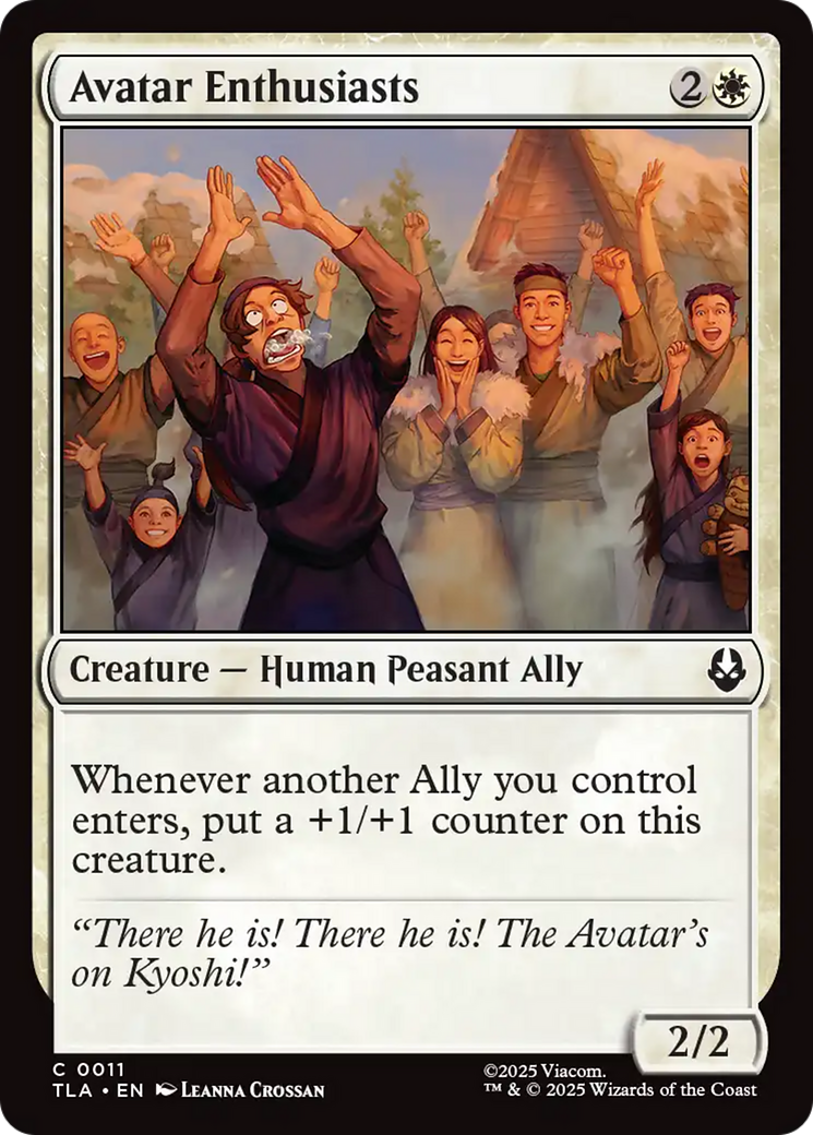 Avatar Enthusiasts [Avatar: The Last Airbender] | Exor Games Summserside