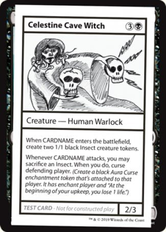 Celestine Cave Witch (2021 Edition) [Mystery Booster Playtest Cards] | Exor Games Summserside