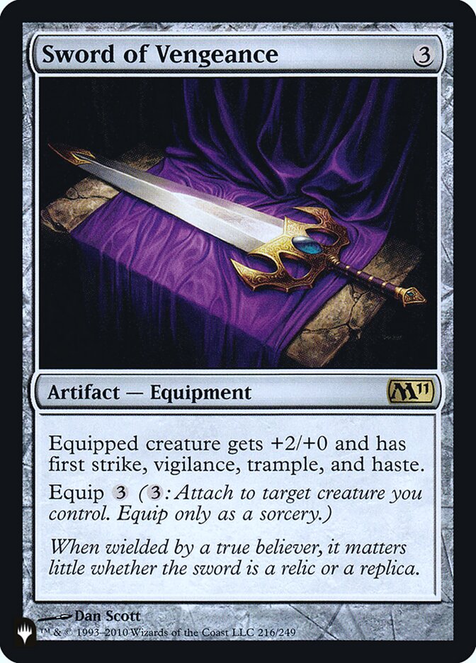 Sword of Vengeance [The List] | Exor Games Summserside