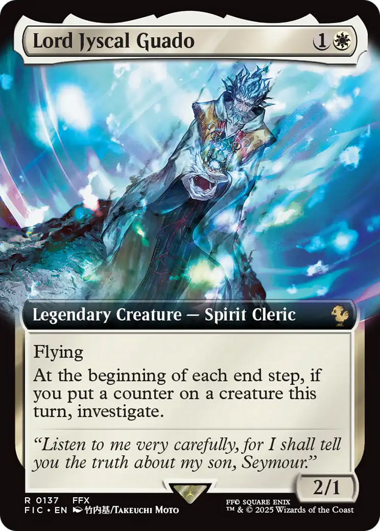 Lord Jyscal Guado (Extended Art) [FINAL FANTASY Commander] | Exor Games Summserside