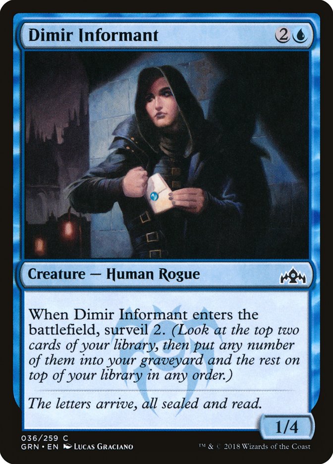 Dimir Informant [Guilds of Ravnica] | Exor Games Summserside