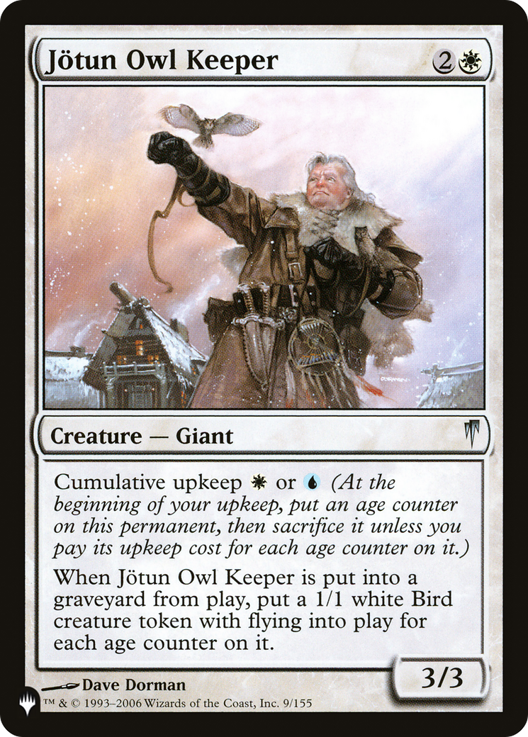 Jotun Owl Keeper [The List] | Exor Games Summserside