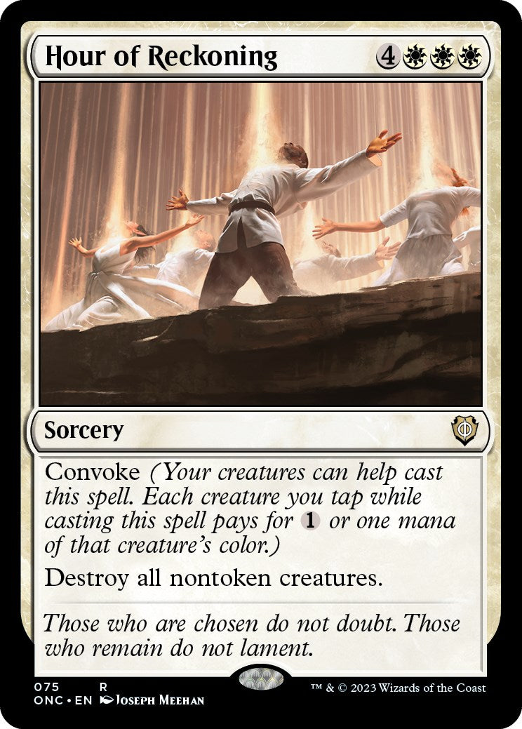 Hour of Reckoning [Phyrexia: All Will Be One Commander] | Exor Games Summserside