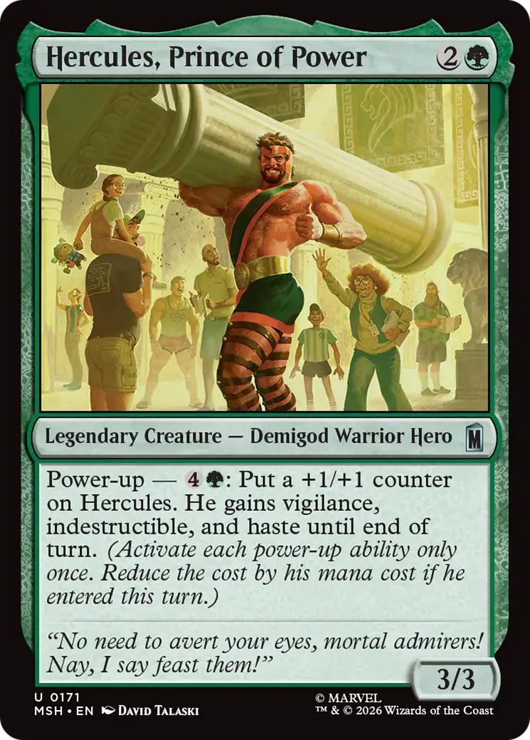 Hercules, Prince of Power [Marvel Super Heroes] | Exor Games Summserside