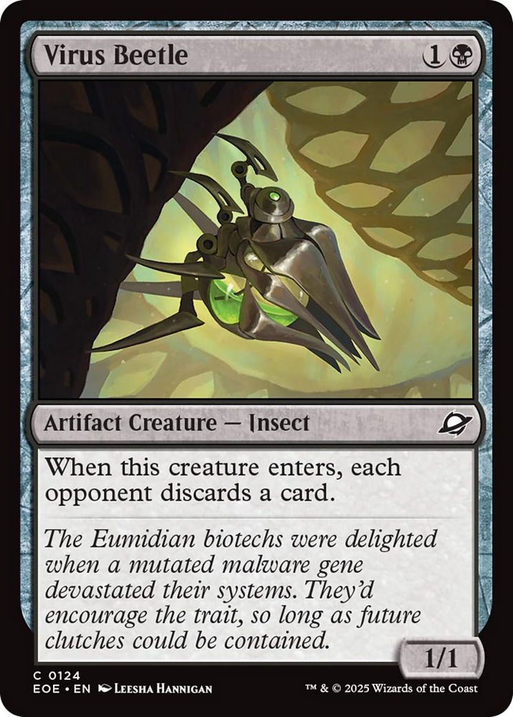 Virus Beetle [Edge of Eternities] | Exor Games Summserside