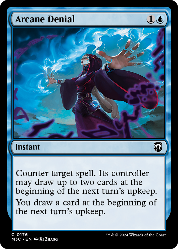 Arcane Denial (Ripple Foil) [Modern Horizons 3 Commander] | Exor Games Summserside