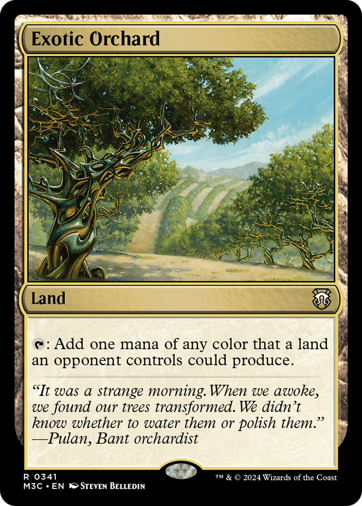 Exotic Orchard (Ripple Foil) [Modern Horizons 3 Commander] | Exor Games Summserside