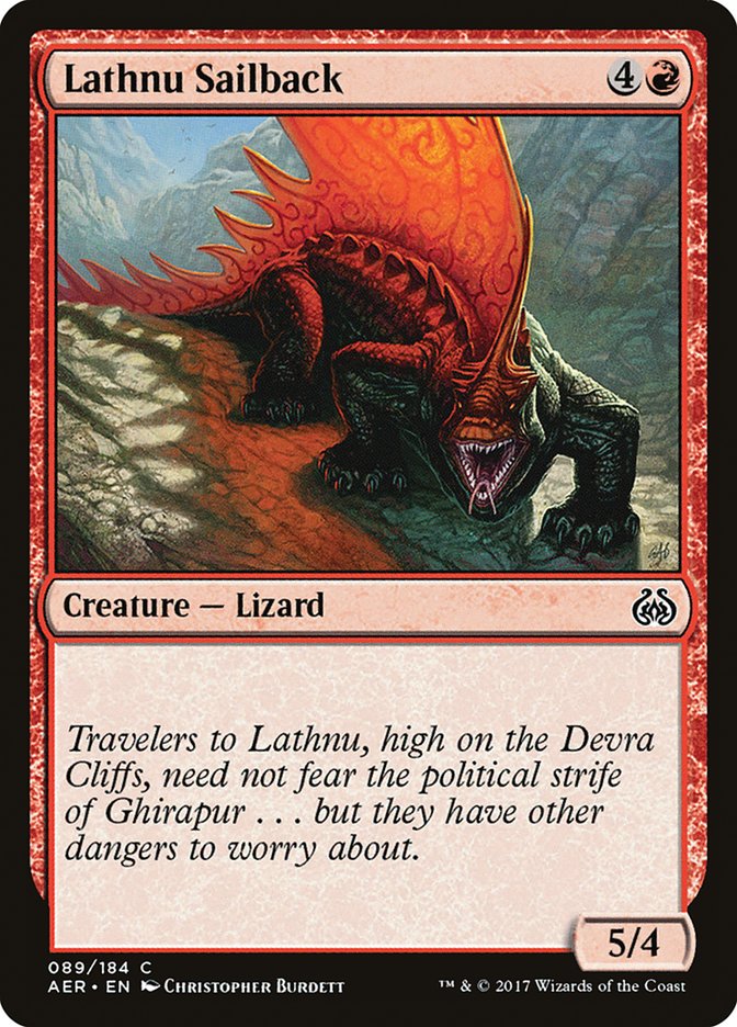Lathnu Sailback [Aether Revolt] | Exor Games Summserside