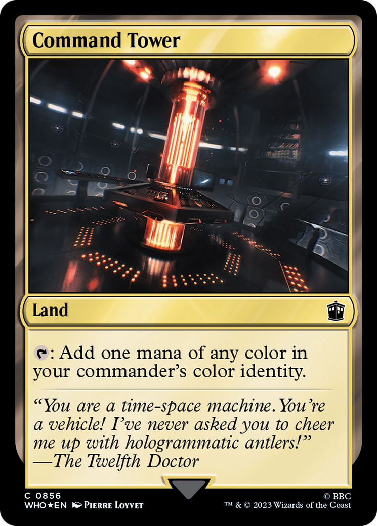 Command Tower (0856) (Surge Foil) [Doctor Who] | Exor Games Summserside