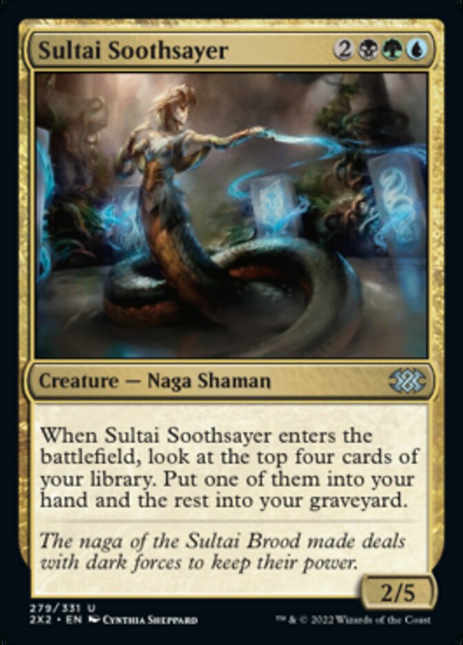 Sultai Soothsayer [Double Masters 2022] | Exor Games Summserside