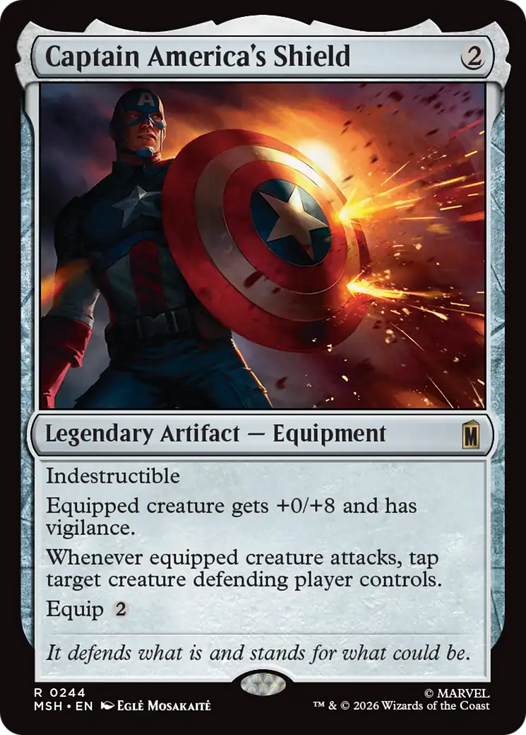 Captain America's Shield [Marvel Super Heroes] | Exor Games Summserside