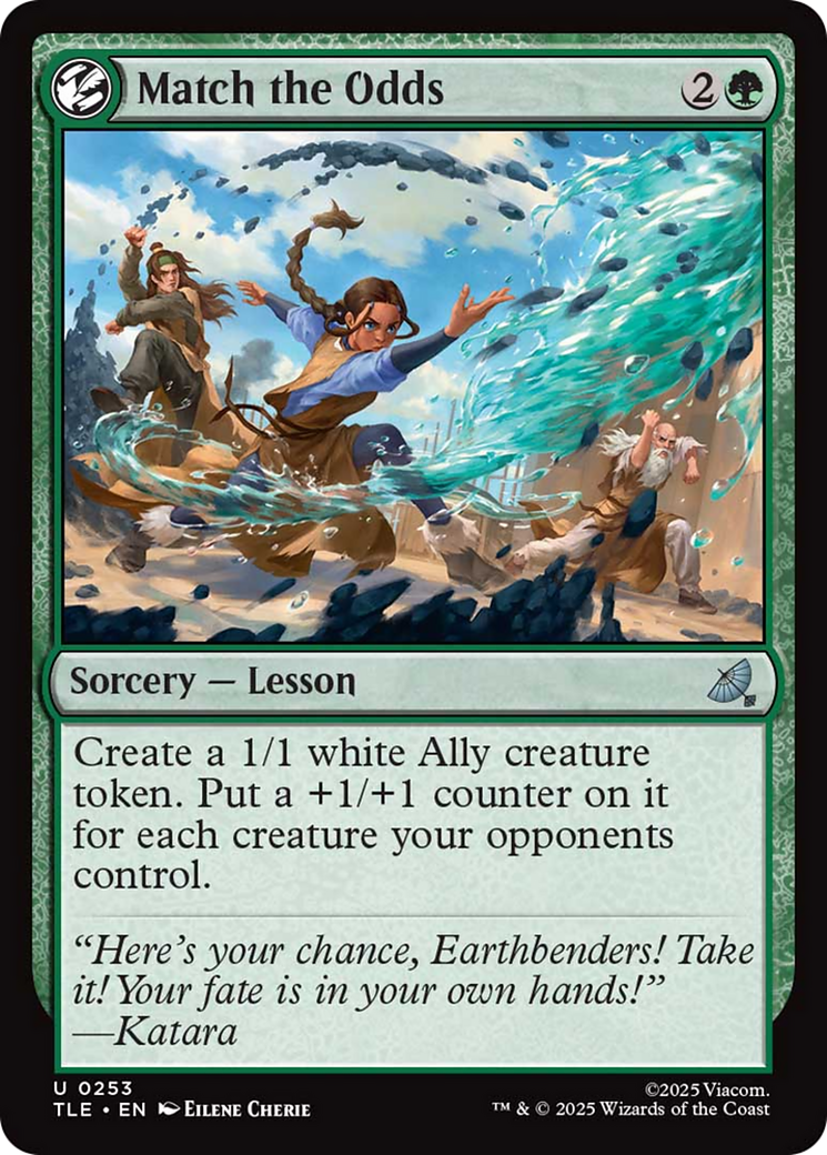 Match the Odds [Avatar: The Last Airbender: Eternal-Legal] | Exor Games Summserside