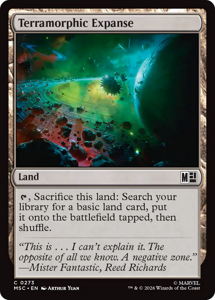 Terramorphic Expanse (0273) [Marvel Super Heroes Commander] | Exor Games Summserside