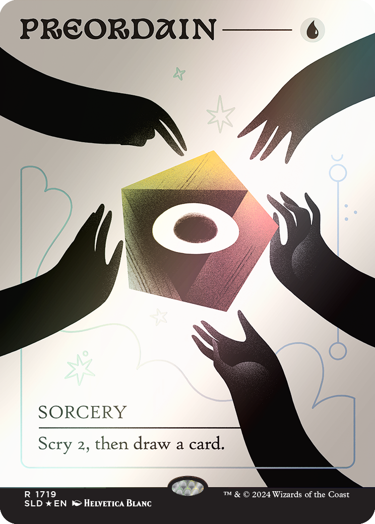 Preordain (1719) (Rainbow Foil) [Secret Lair Drop Series] | Exor Games Summserside