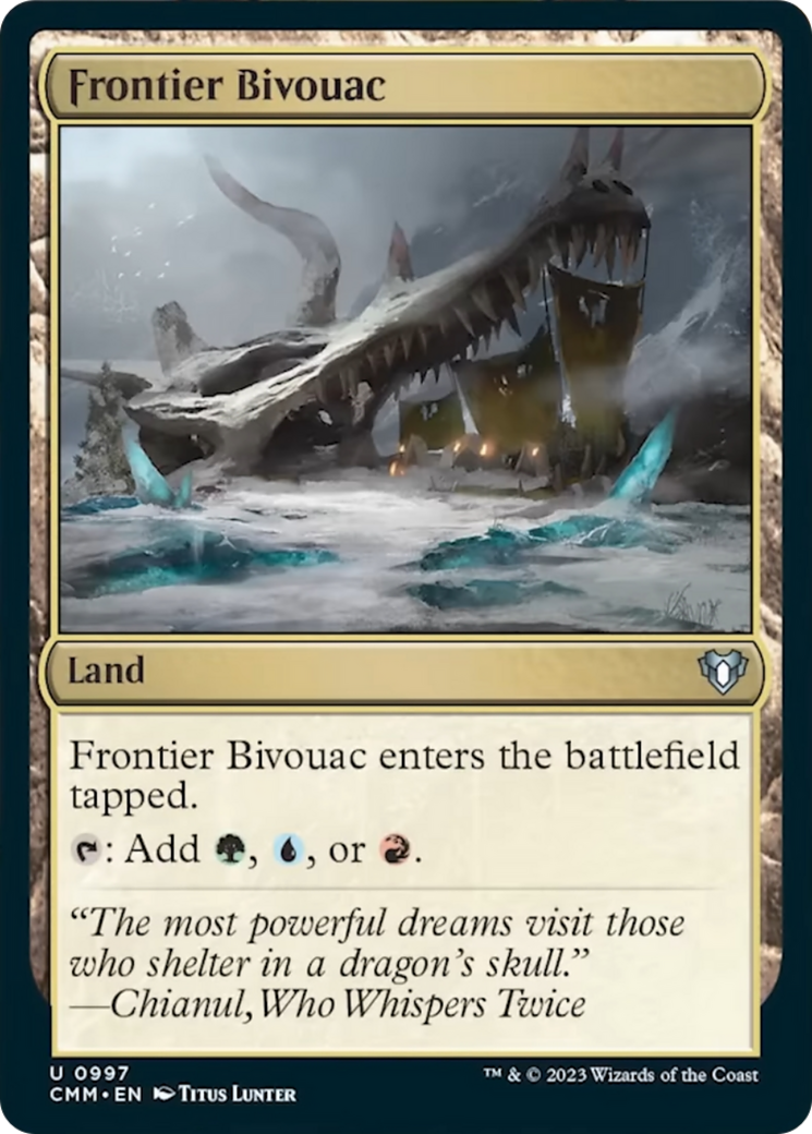Frontier Bivouac [Commander Masters] | Exor Games Summserside