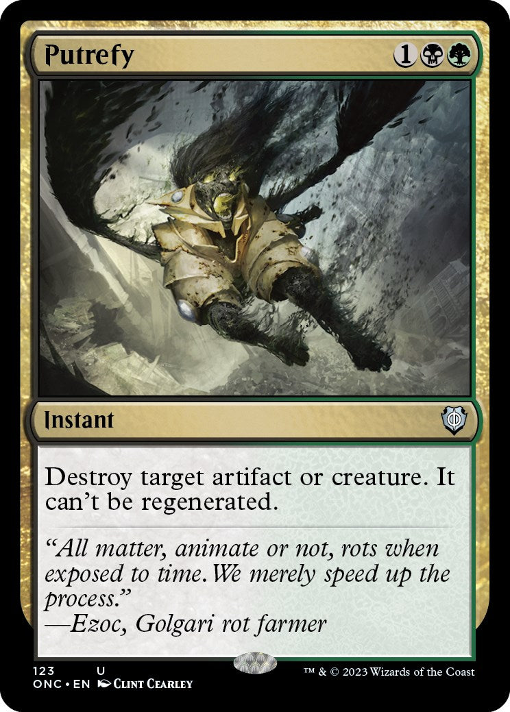 Putrefy [Phyrexia: All Will Be One Commander] | Exor Games Summserside