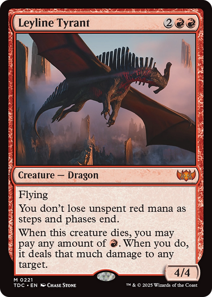 Leyline Tyrant [Tarkir: Dragonstorm Commander] | Exor Games Summserside