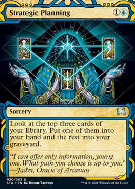 Strategic Planning (Foil Etched) [Strixhaven: Mystical Archive] | Exor Games Summserside