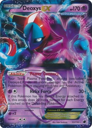 Deoxys EX (53/116) (Jumbo Card) [Black & White: Plasma Freeze] | Exor Games Summserside