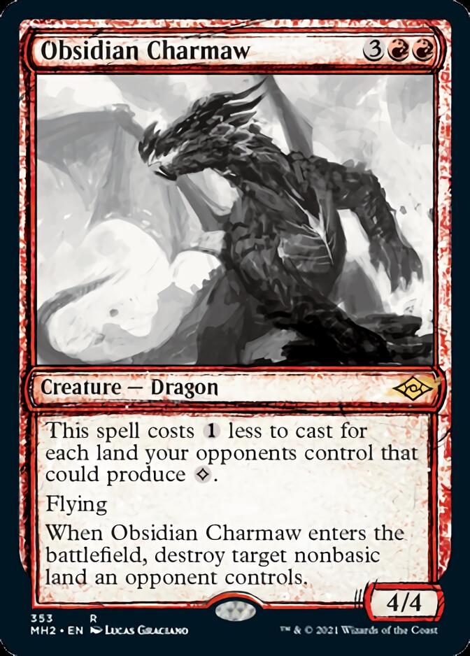 Obsidian Charmaw (Sketch) [Modern Horizons 2] | Exor Games Summserside