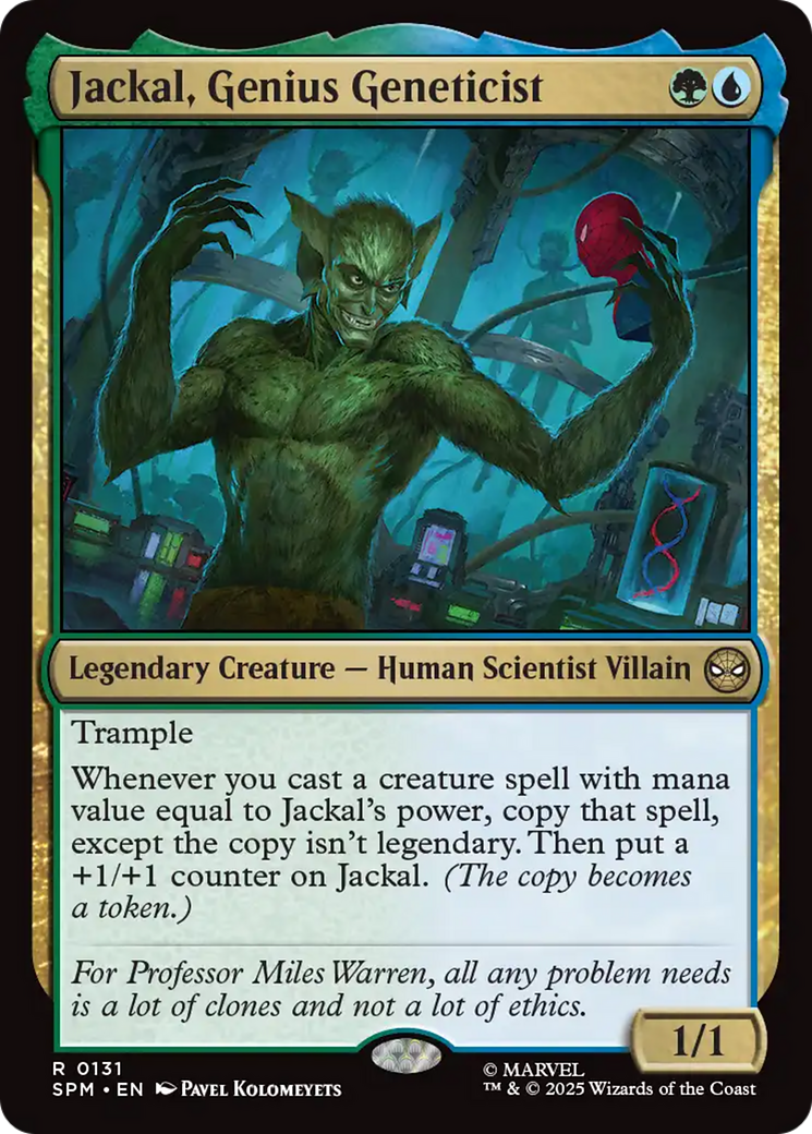 Jackal, Genius Geneticist [Marvel's Spider-Man] | Exor Games Summserside