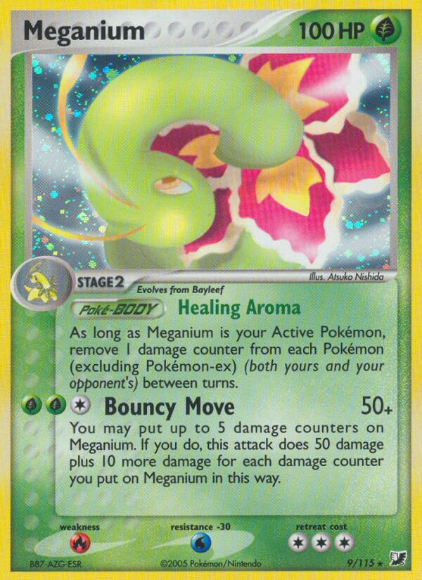 Meganium (9/115) (Theme Deck Exclusive) [EX: Unseen Forces] | Exor Games Summserside