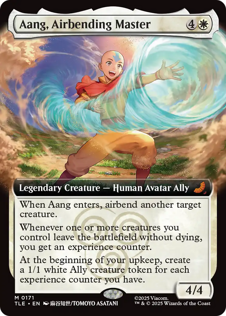 Aang, Airbending Master (Extended Art) [Avatar: The Last Airbender: Eternal-Legal] | Exor Games Summserside