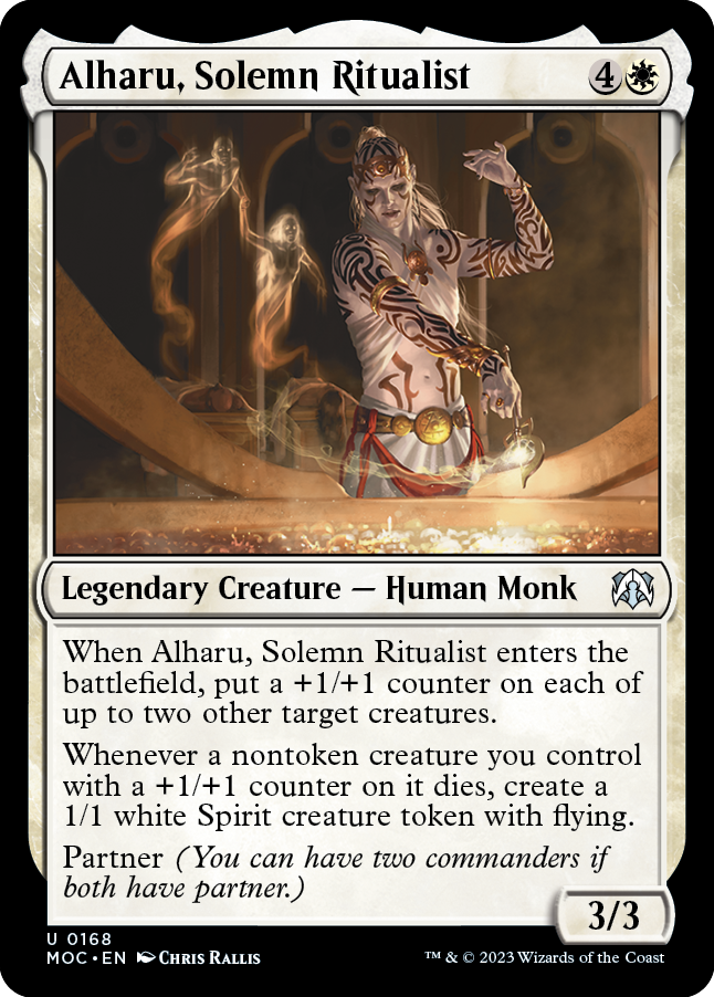 Alharu, Solemn Ritualist [March of the Machine Commander] | Exor Games Summserside